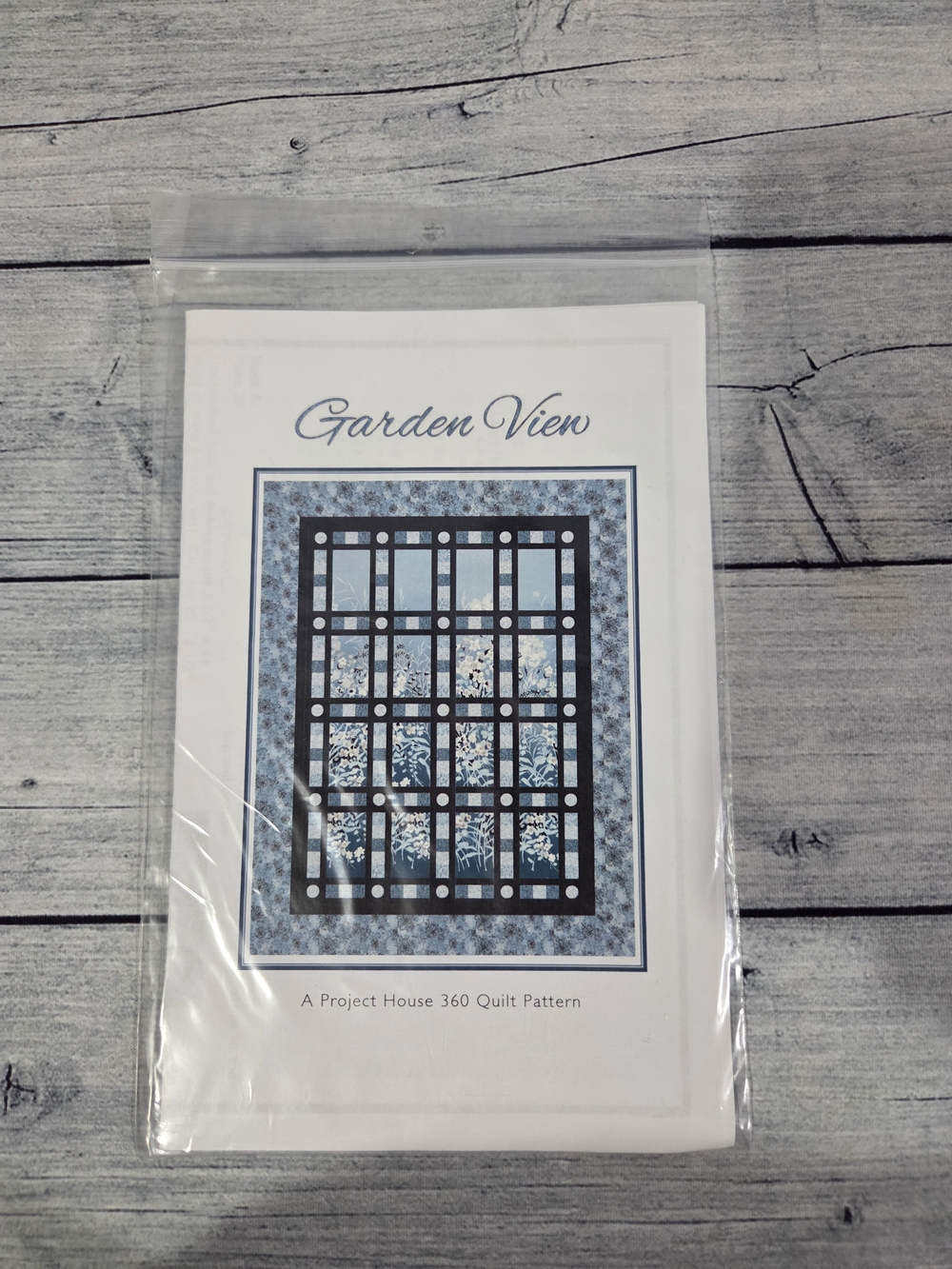 A Project House 360 Quilting Pattern Garden View